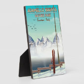 Plaque Photo Parc naturel d'Adamello Brenta Italie Impression d (Côté)