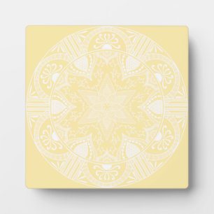 Plaque Photo Parchment Mandala