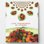 Plaque Photo Parfum de vie : Potpourri message inspirant (Devant)