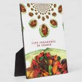 Plaque Photo Parfum de vie : Potpourri message inspirant (Côté)