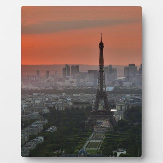 Plaque Photo Paris (Devant)
