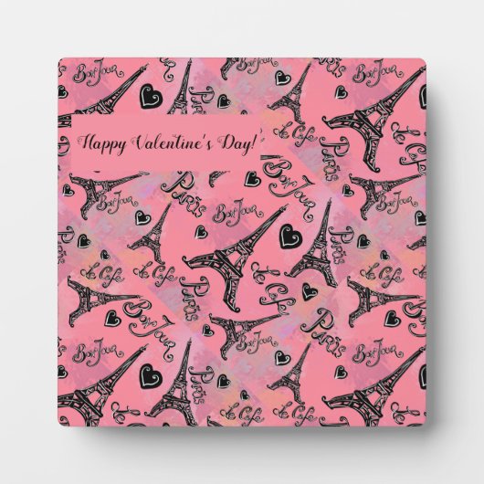 PLAQUE PHOTO PARIS (Devant)