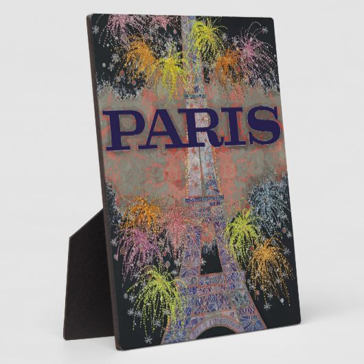 Plaque Photo Paris: Poster (Côté)
