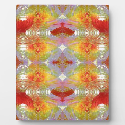 Plaque Photo Parrot feathers (Devant)