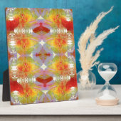 Plaque Photo Parrot feathers (Côté)