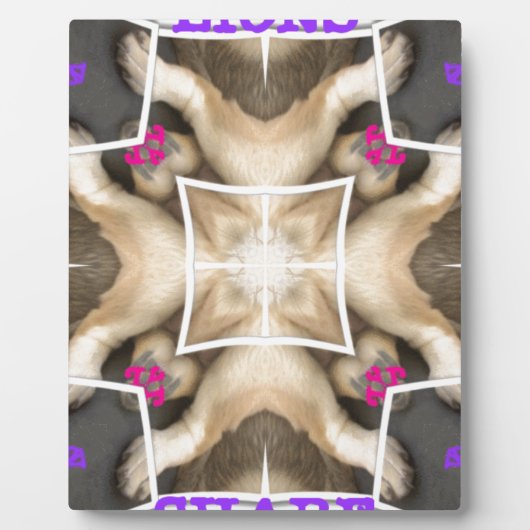 Plaque Photo Part du lion (Devant)