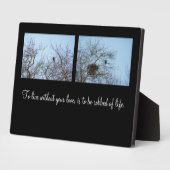 Plaque Photo Partenaires de vie (Côté)