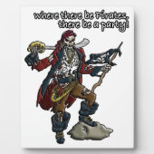 Plaque Photo Parti pirate (Devant)