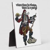 Plaque Photo Parti pirate (Côté)