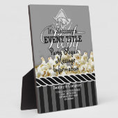 Plaque Photo Parti pirate personnalisé (Côté)