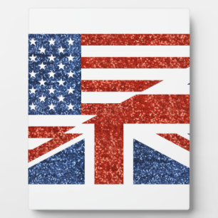 Plaque Photo parties scintillant usa uk