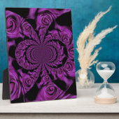 Plaque Photo Passion violette : Royal Romance Roses (Côté)