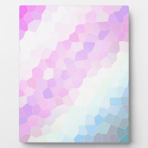 Plaque Photo Pastel Mosaic