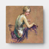 Plaque Photo Pastel Portrait (Devant)