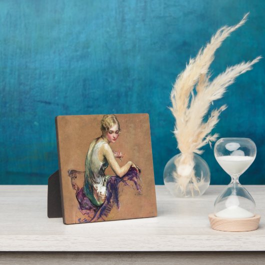 Plaque Photo Pastel Portrait (Insitu)