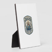 Plaque Photo Patch brodé Jésus Regardez Patch brodé Jésus (Côté)