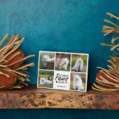 Plaque Photo Pâtes Cutest Ever Moderne Cute Chien de compagnie (Côté)