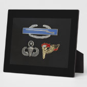 Plaque Photo Pathfineur aéroporté principal CIB (Côté)