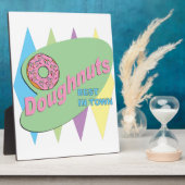 Plaque Photo pâtisserie (Côté)