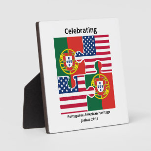 Plaque Photo PATRIMOINE AMÉRICAIN PORTUGAIS Christian