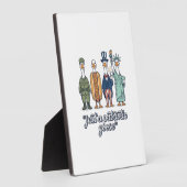 Plaque Photo Patriotic Goose Lineup Vintage Vector Shirt_1 (Côté)