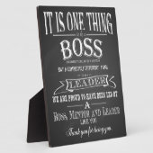 Plaque Photo patron merci (Côté)