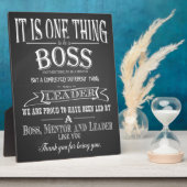 Plaque Photo patron merci (Côté)