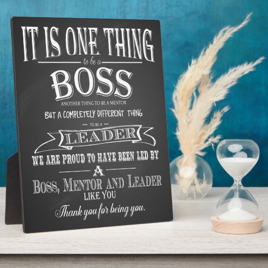 Plaque Photo patron merci (Côté)