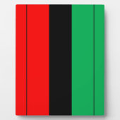 Plaque Photo Patterns de Kwanzaa Colors (Devant)