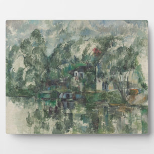 Plaque Photo Paul Cezanne At the Water's Edge 1890
