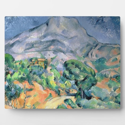 Plaque Photo Paul Cezanne | Mont Sainte-Victoire, 1900 (Devant)