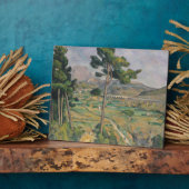 Plaque Photo Paul Cezanne | Paysage avec viaduc (Côté)