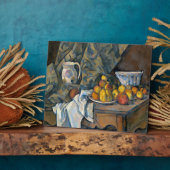 Plaque Photo Paul Cezanne | Still Life with Apples and Peaches, (Côté)