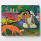 Plaque Photo Paul Gauguin | Arearea (The Red Dog) 1892 (Devant)