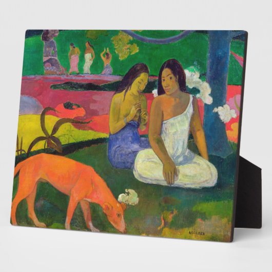 Plaque Photo Paul Gauguin | Arearea (The Red Dog) 1892 (Côté)