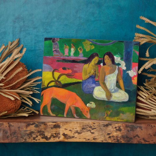 Plaque Photo Paul Gauguin | Arearea (The Red Dog) 1892 (Côté)