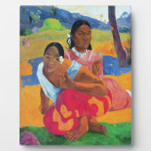 Plaque Photo Paul Gauguin | Nafea Faaipoipo (Quand es-tu Getti) (Devant)