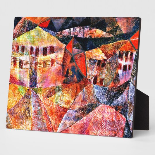 Plaque Photo Paul Klee - L'Hôtel, (Côté)