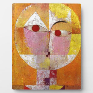 Plaque Photo Paul Klee Senecio Peinture