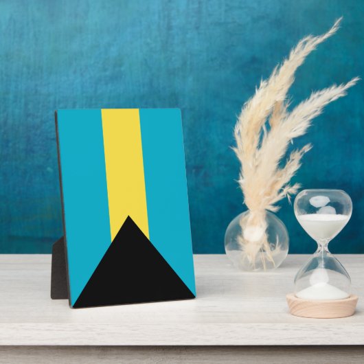 Plaque Photo pavillon des Bahamas (Côté)