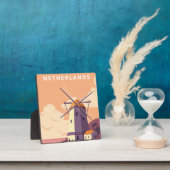 Plaque Photo Pays-Bas (Insitu)