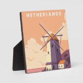 Plaque Photo Pays-Bas (Recto)