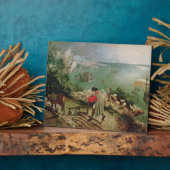 Plaque Photo Paysage avec la chute d'Icarus, c.1555 (Côté)