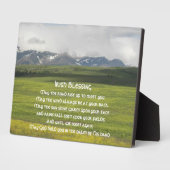 Plaque Photo Paysage de Green Valley en Irlande (Côté)