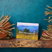 PLAQUE PHOTO PAYSAGE DE LA MONTAGNE (Côté)