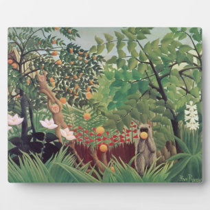 Plaque Photo Paysage exotique, 1910