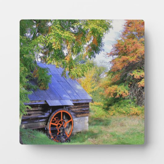 Plaque Photo Paysage rustique (Devant)