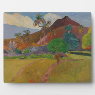 Plaque Photo Paysage tahitien, 1891 (huile sur toile)