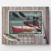 Plaque Photo Pêche en eau douce Rustique photo encadrée (Devant)