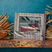 Plaque Photo Pêche en eau douce Rustique photo encadrée (Côté)
